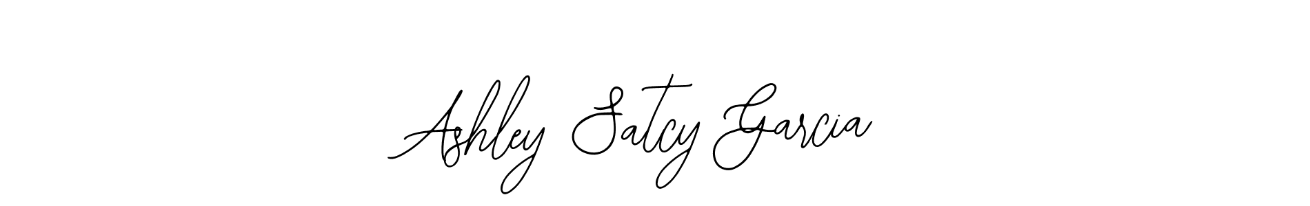 Make a beautiful signature design for name Ashley Satcy Garcia. Use this online signature maker to create a handwritten signature for free. Ashley Satcy Garcia signature style 12 images and pictures png