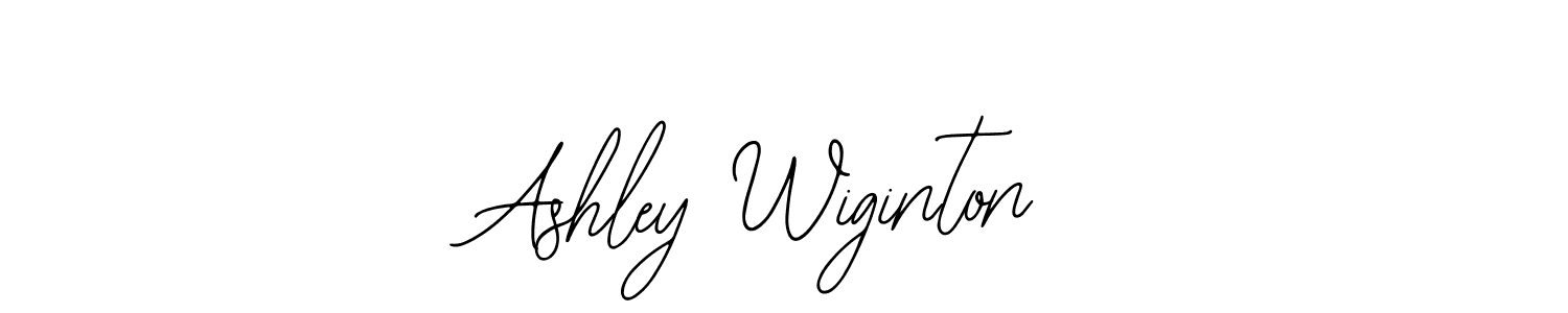 How to make Ashley Wiginton signature? Bearetta-2O07w is a professional autograph style. Create handwritten signature for Ashley Wiginton name. Ashley Wiginton signature style 12 images and pictures png