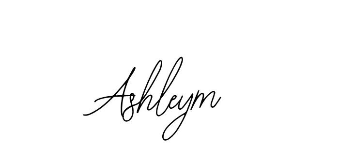 Make a beautiful signature design for name Ashleym. With this signature (Bearetta-2O07w) style, you can create a handwritten signature for free. Ashleym signature style 12 images and pictures png