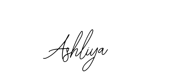 Design your own signature with our free online signature maker. With this signature software, you can create a handwritten (Bearetta-2O07w) signature for name Ashliya. Ashliya signature style 12 images and pictures png