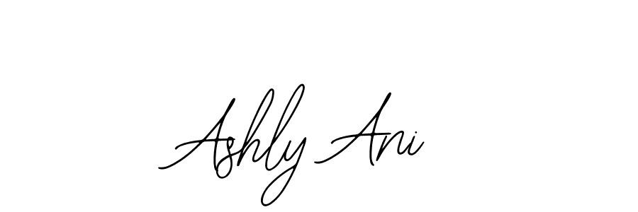 Ashly Ani stylish signature style. Best Handwritten Sign (Bearetta-2O07w) for my name. Handwritten Signature Collection Ideas for my name Ashly Ani. Ashly Ani signature style 12 images and pictures png