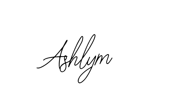 How to make Ashlym name signature. Use Bearetta-2O07w style for creating short signs online. This is the latest handwritten sign. Ashlym signature style 12 images and pictures png