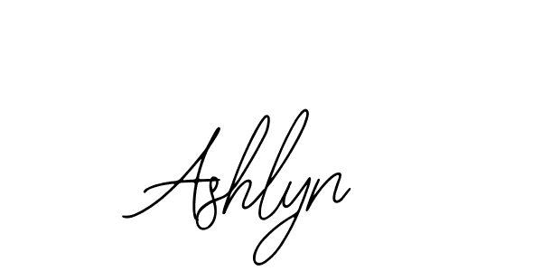 Design your own signature with our free online signature maker. With this signature software, you can create a handwritten (Bearetta-2O07w) signature for name Ashlyn. Ashlyn signature style 12 images and pictures png