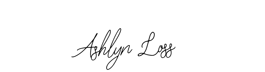 How to Draw Ashlyn Loss signature style? Bearetta-2O07w is a latest design signature styles for name Ashlyn Loss. Ashlyn Loss signature style 12 images and pictures png