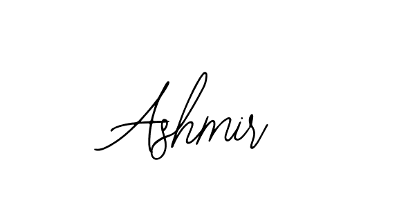 Use a signature maker to create a handwritten signature online. With this signature software, you can design (Bearetta-2O07w) your own signature for name Ashmir. Ashmir signature style 12 images and pictures png