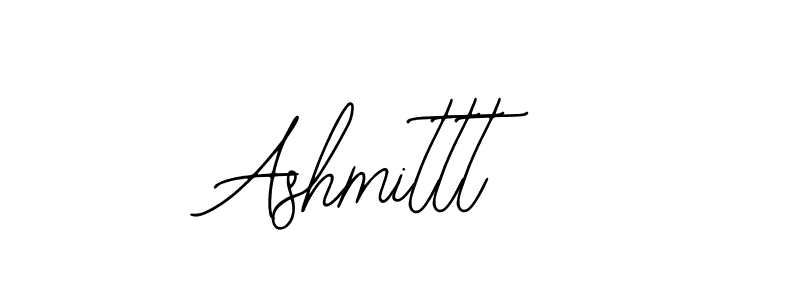 Design your own signature with our free online signature maker. With this signature software, you can create a handwritten (Bearetta-2O07w) signature for name Ashmittt. Ashmittt signature style 12 images and pictures png