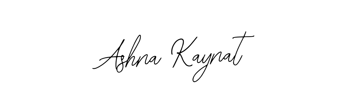 How to make Ashna Kaynat name signature. Use Bearetta-2O07w style for creating short signs online. This is the latest handwritten sign. Ashna Kaynat signature style 12 images and pictures png