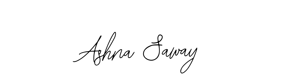 How to make Ashna Saway signature? Bearetta-2O07w is a professional autograph style. Create handwritten signature for Ashna Saway name. Ashna Saway signature style 12 images and pictures png