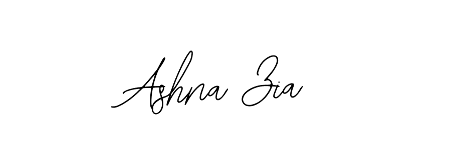 Ashna Zia stylish signature style. Best Handwritten Sign (Bearetta-2O07w) for my name. Handwritten Signature Collection Ideas for my name Ashna Zia. Ashna Zia signature style 12 images and pictures png