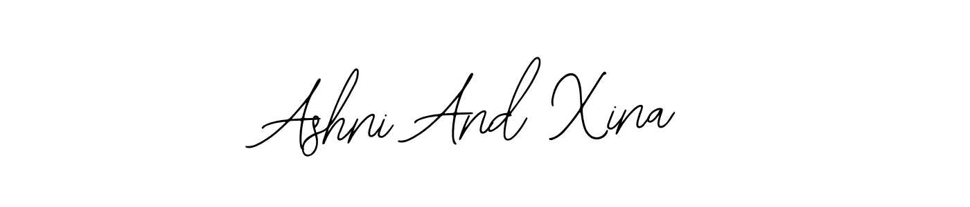 Make a beautiful signature design for name Ashni And Xina. Use this online signature maker to create a handwritten signature for free. Ashni And Xina signature style 12 images and pictures png
