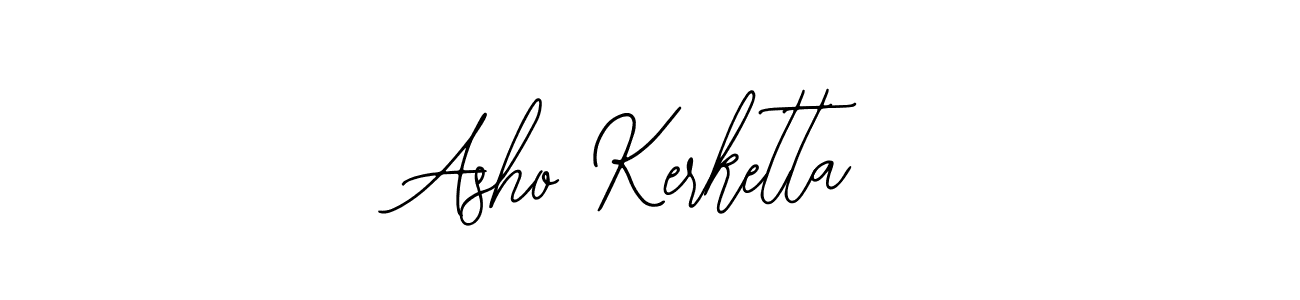 How to make Asho Kerketta signature? Bearetta-2O07w is a professional autograph style. Create handwritten signature for Asho Kerketta name. Asho Kerketta signature style 12 images and pictures png
