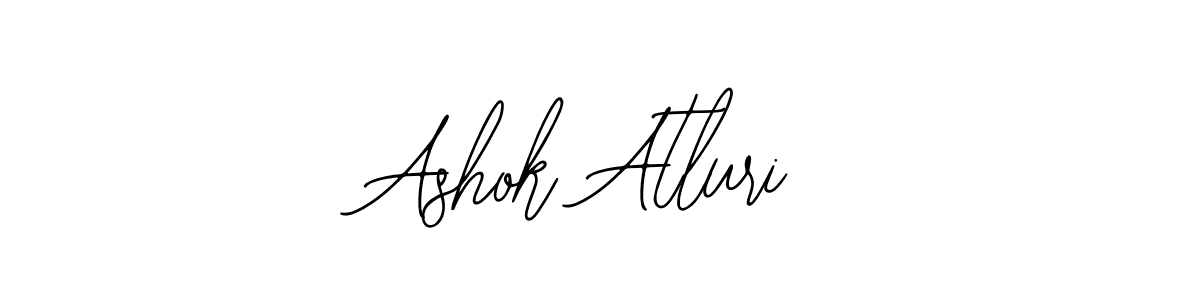 Use a signature maker to create a handwritten signature online. With this signature software, you can design (Bearetta-2O07w) your own signature for name Ashok Atluri. Ashok Atluri signature style 12 images and pictures png