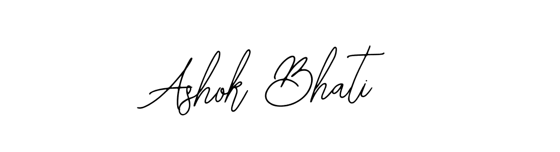 How to Draw Ashok Bhati signature style? Bearetta-2O07w is a latest design signature styles for name Ashok Bhati. Ashok Bhati signature style 12 images and pictures png