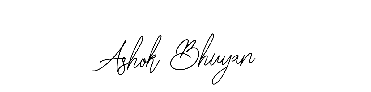Use a signature maker to create a handwritten signature online. With this signature software, you can design (Bearetta-2O07w) your own signature for name Ashok Bhuyan. Ashok Bhuyan signature style 12 images and pictures png