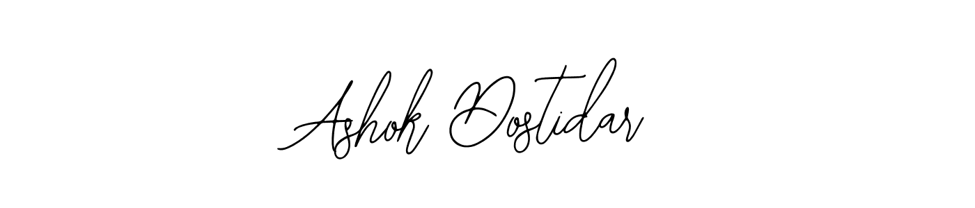 if you are searching for the best signature style for your name Ashok Dostidar. so please give up your signature search. here we have designed multiple signature styles  using Bearetta-2O07w. Ashok Dostidar signature style 12 images and pictures png