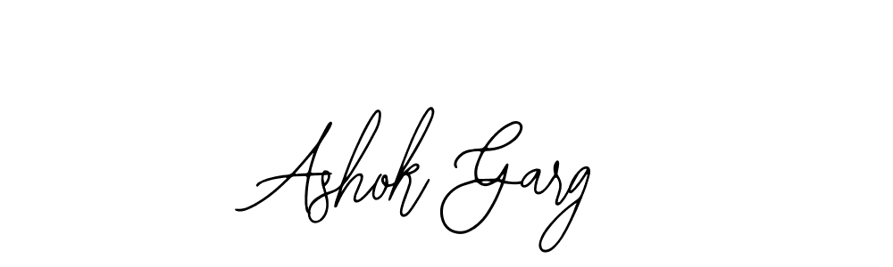 Also we have Ashok Garg name is the best signature style. Create professional handwritten signature collection using Bearetta-2O07w autograph style. Ashok Garg signature style 12 images and pictures png