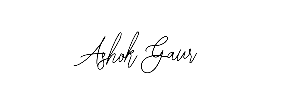 The best way (Bearetta-2O07w) to make a short signature is to pick only two or three words in your name. The name Ashok Gaur include a total of six letters. For converting this name. Ashok Gaur signature style 12 images and pictures png