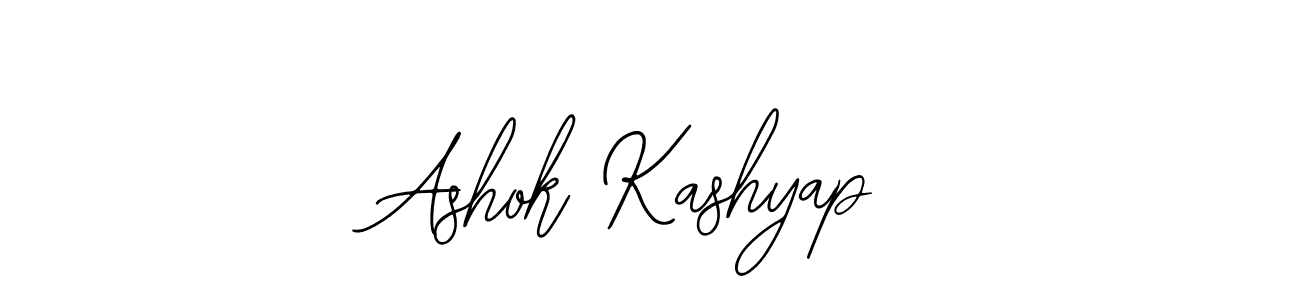 Create a beautiful signature design for name Ashok Kashyap. With this signature (Bearetta-2O07w) fonts, you can make a handwritten signature for free. Ashok Kashyap signature style 12 images and pictures png