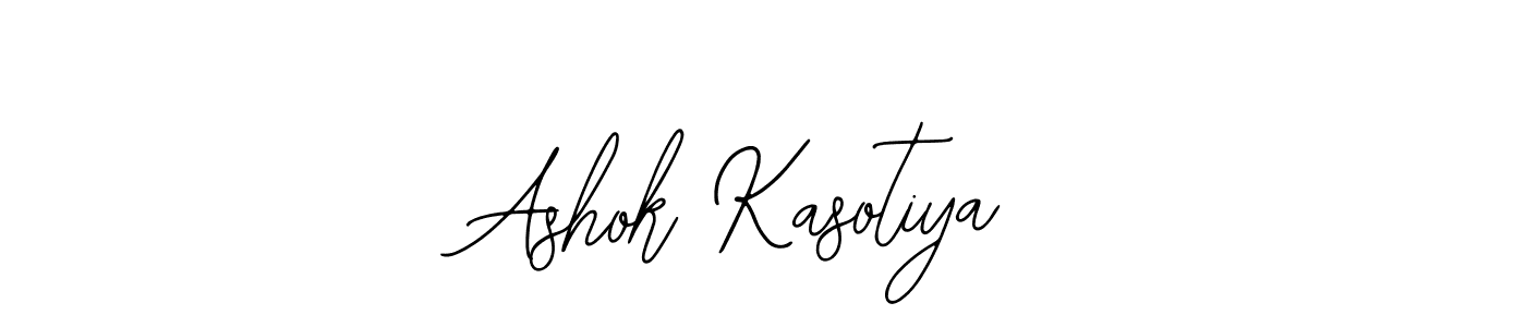 Ashok Kasotiya stylish signature style. Best Handwritten Sign (Bearetta-2O07w) for my name. Handwritten Signature Collection Ideas for my name Ashok Kasotiya. Ashok Kasotiya signature style 12 images and pictures png