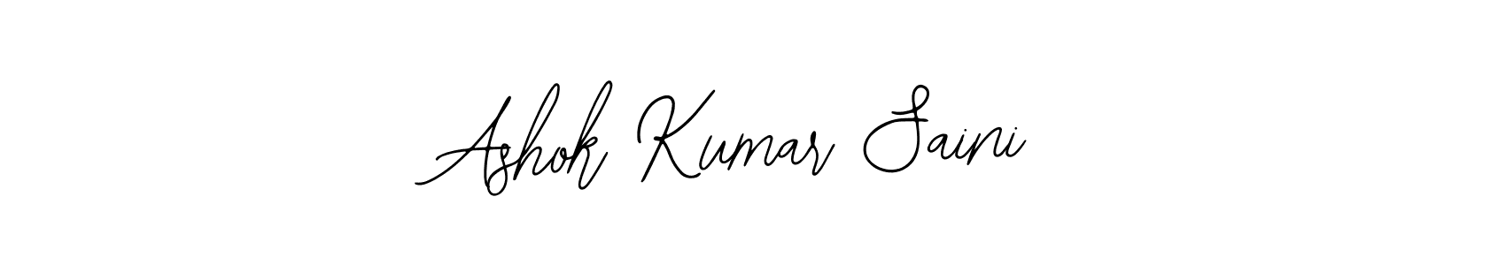 Ashok Kumar Saini stylish signature style. Best Handwritten Sign (Bearetta-2O07w) for my name. Handwritten Signature Collection Ideas for my name Ashok Kumar Saini. Ashok Kumar Saini signature style 12 images and pictures png
