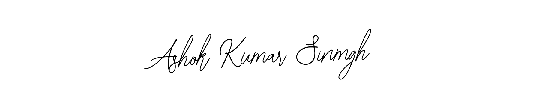 How to make Ashok Kumar Sinmgh signature? Bearetta-2O07w is a professional autograph style. Create handwritten signature for Ashok Kumar Sinmgh name. Ashok Kumar Sinmgh signature style 12 images and pictures png