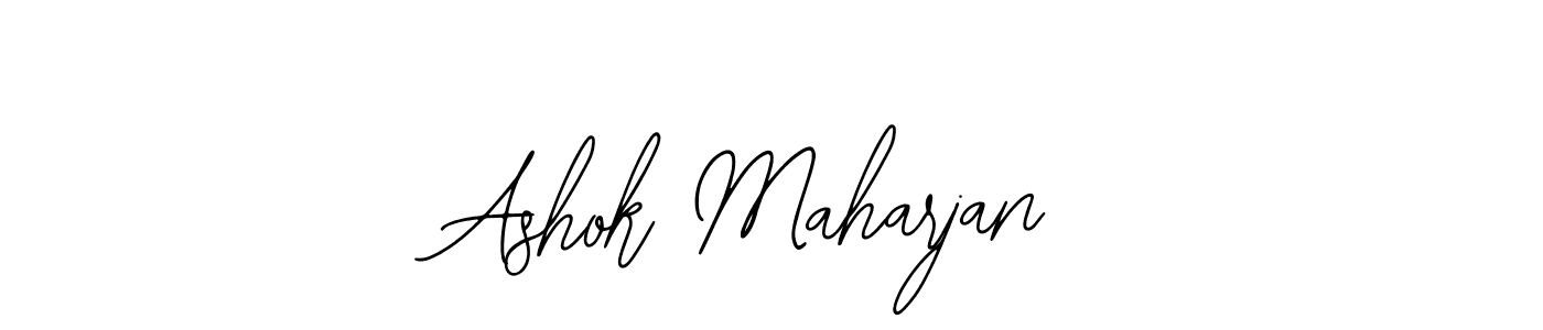 Design your own signature with our free online signature maker. With this signature software, you can create a handwritten (Bearetta-2O07w) signature for name Ashok Maharjan. Ashok Maharjan signature style 12 images and pictures png