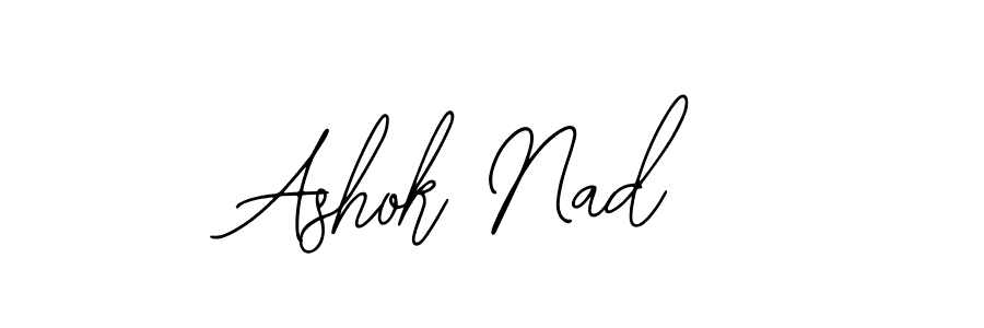 Ashok Nad stylish signature style. Best Handwritten Sign (Bearetta-2O07w) for my name. Handwritten Signature Collection Ideas for my name Ashok Nad. Ashok Nad signature style 12 images and pictures png