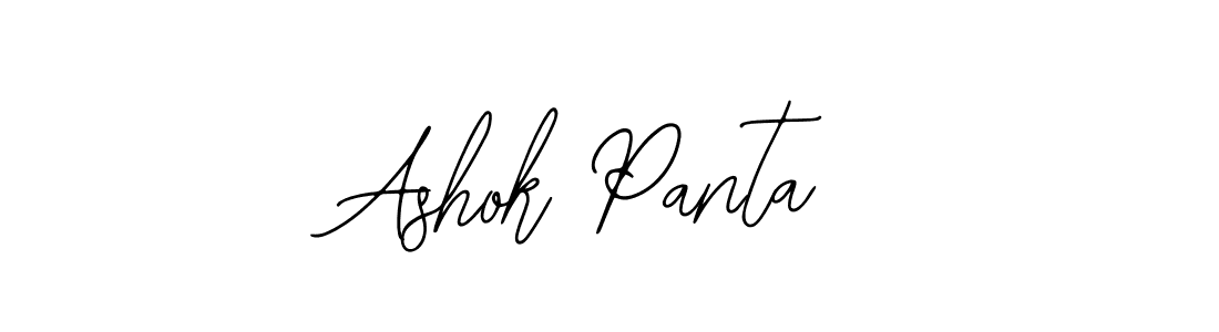 Design your own signature with our free online signature maker. With this signature software, you can create a handwritten (Bearetta-2O07w) signature for name Ashok Panta. Ashok Panta signature style 12 images and pictures png