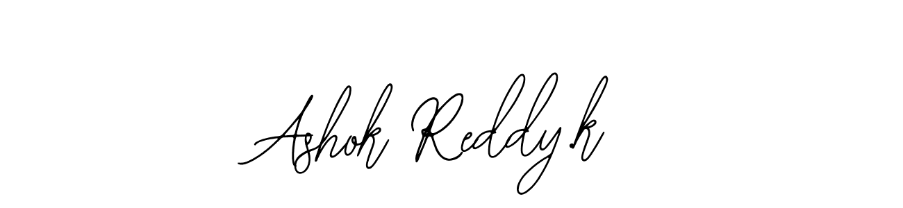 It looks lik you need a new signature style for name Ashok Reddy.k. Design unique handwritten (Bearetta-2O07w) signature with our free signature maker in just a few clicks. Ashok Reddy.k signature style 12 images and pictures png