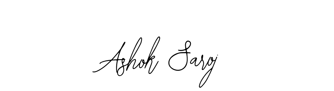 Make a beautiful signature design for name Ashok Saroj. Use this online signature maker to create a handwritten signature for free. Ashok Saroj signature style 12 images and pictures png