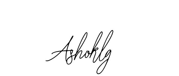 How to make Ashoklg name signature. Use Bearetta-2O07w style for creating short signs online. This is the latest handwritten sign. Ashoklg signature style 12 images and pictures png