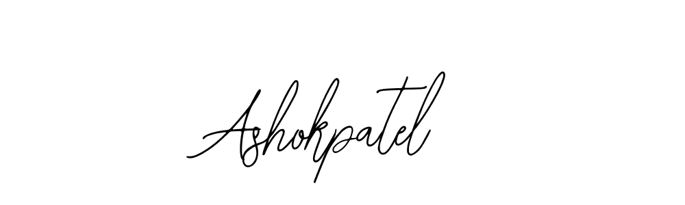 Create a beautiful signature design for name Ashokpatel. With this signature (Bearetta-2O07w) fonts, you can make a handwritten signature for free. Ashokpatel signature style 12 images and pictures png