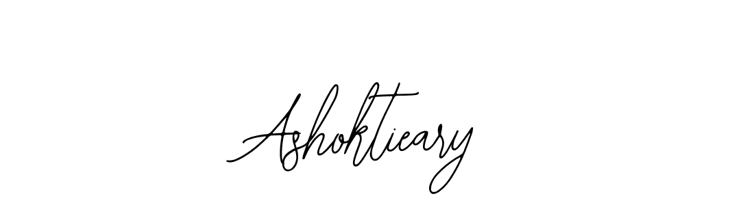 Design your own signature with our free online signature maker. With this signature software, you can create a handwritten (Bearetta-2O07w) signature for name Ashoktieary. Ashoktieary signature style 12 images and pictures png