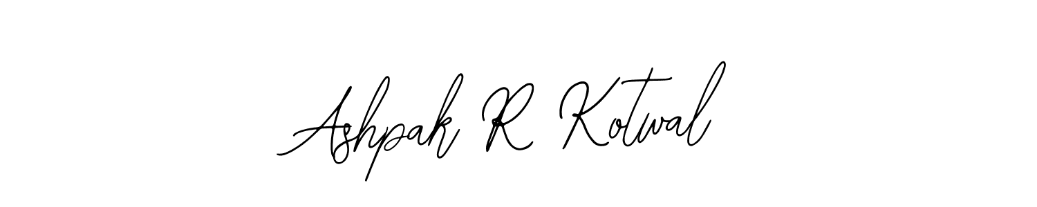 It looks lik you need a new signature style for name Ashpak R Kotwal. Design unique handwritten (Bearetta-2O07w) signature with our free signature maker in just a few clicks. Ashpak R Kotwal signature style 12 images and pictures png