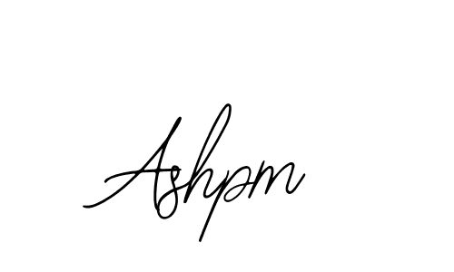 Create a beautiful signature design for name Ashpm. With this signature (Bearetta-2O07w) fonts, you can make a handwritten signature for free. Ashpm signature style 12 images and pictures png