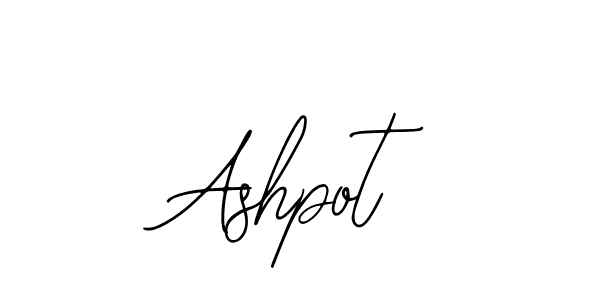 Ashpot stylish signature style. Best Handwritten Sign (Bearetta-2O07w) for my name. Handwritten Signature Collection Ideas for my name Ashpot. Ashpot signature style 12 images and pictures png