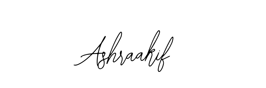 Ashraakif stylish signature style. Best Handwritten Sign (Bearetta-2O07w) for my name. Handwritten Signature Collection Ideas for my name Ashraakif. Ashraakif signature style 12 images and pictures png