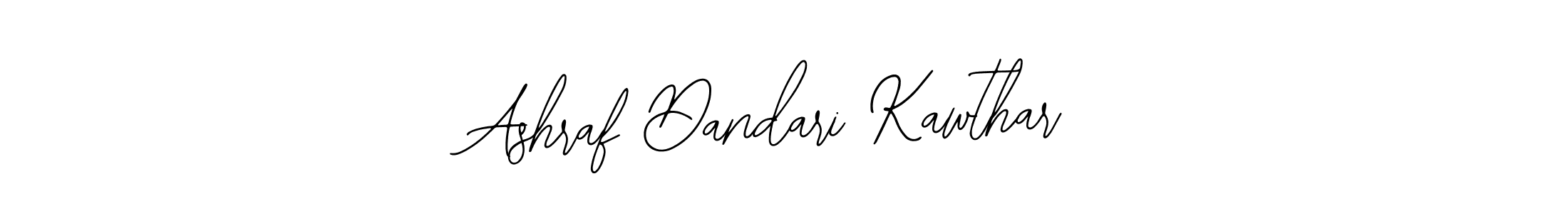 Make a beautiful signature design for name Ashraf Dandari Kawthar. Use this online signature maker to create a handwritten signature for free. Ashraf Dandari Kawthar signature style 12 images and pictures png