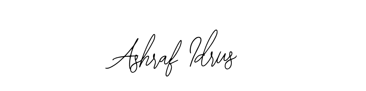 Also we have Ashraf Idrus name is the best signature style. Create professional handwritten signature collection using Bearetta-2O07w autograph style. Ashraf Idrus signature style 12 images and pictures png