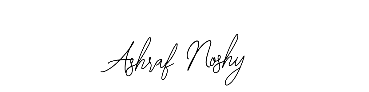 This is the best signature style for the Ashraf Noshy name. Also you like these signature font (Bearetta-2O07w). Mix name signature. Ashraf Noshy signature style 12 images and pictures png