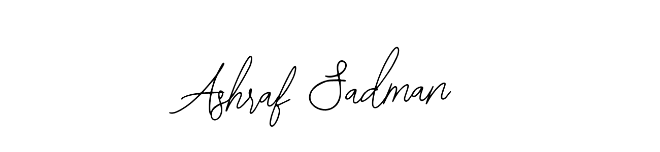 How to Draw Ashraf Sadman signature style? Bearetta-2O07w is a latest design signature styles for name Ashraf Sadman. Ashraf Sadman signature style 12 images and pictures png
