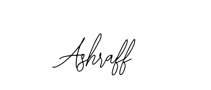 Also we have Ashraff name is the best signature style. Create professional handwritten signature collection using Bearetta-2O07w autograph style. Ashraff signature style 12 images and pictures png