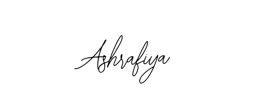 Also we have Ashrafiya name is the best signature style. Create professional handwritten signature collection using Bearetta-2O07w autograph style. Ashrafiya signature style 12 images and pictures png