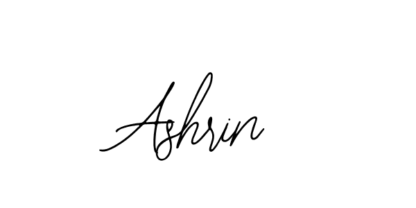 How to make Ashrin name signature. Use Bearetta-2O07w style for creating short signs online. This is the latest handwritten sign. Ashrin signature style 12 images and pictures png