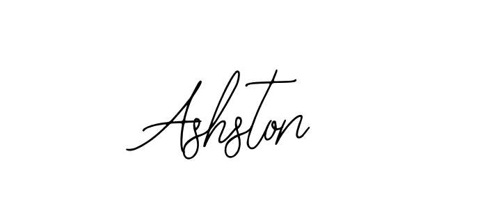 Use a signature maker to create a handwritten signature online. With this signature software, you can design (Bearetta-2O07w) your own signature for name Ashston. Ashston signature style 12 images and pictures png