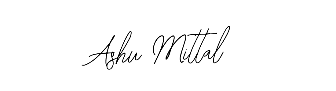 How to make Ashu Mittal signature? Bearetta-2O07w is a professional autograph style. Create handwritten signature for Ashu Mittal name. Ashu Mittal signature style 12 images and pictures png