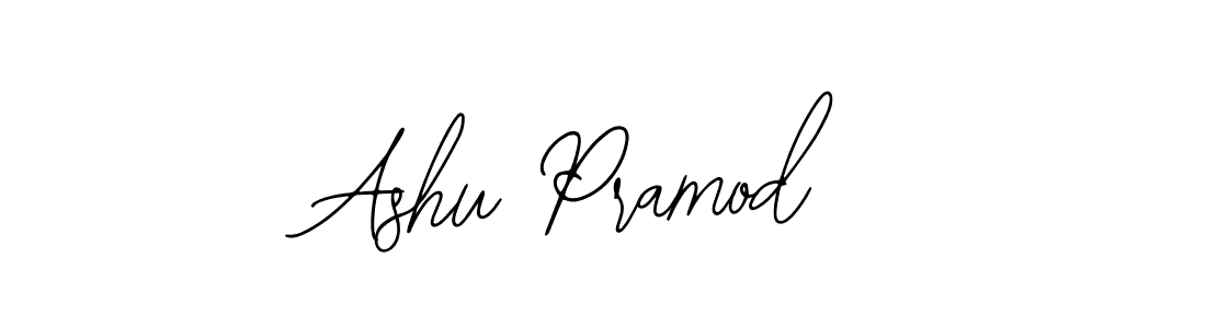 How to make Ashu Pramod signature? Bearetta-2O07w is a professional autograph style. Create handwritten signature for Ashu Pramod name. Ashu Pramod signature style 12 images and pictures png