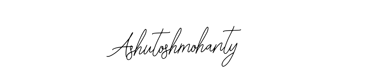 You should practise on your own different ways (Bearetta-2O07w) to write your name (Ashutoshmohanty) in signature. don't let someone else do it for you. Ashutoshmohanty signature style 12 images and pictures png