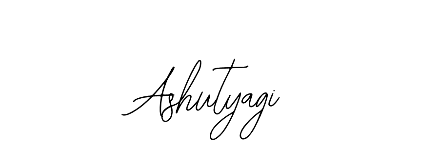 You should practise on your own different ways (Bearetta-2O07w) to write your name (Ashutyagi) in signature. don't let someone else do it for you. Ashutyagi signature style 12 images and pictures png