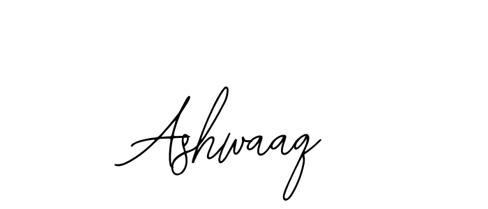 How to make Ashwaaq name signature. Use Bearetta-2O07w style for creating short signs online. This is the latest handwritten sign. Ashwaaq signature style 12 images and pictures png